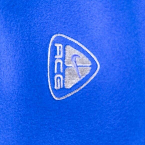 Nike ACG Therma-Fit Fleece Vest Blue Men’s 2XL Thermal Layer 2 Full Zip Y2K NWOT - Picture 6 of 8